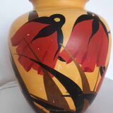 Vase G Giraud de Vallauris signed
