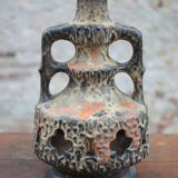 Vintage XL West Germany Lamp Base, Fat Lava Lamp, Ceramic Floor Lamp