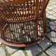 Rattan armchair