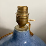Signed ceramic lamp stand