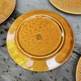 Small plates and presentation dish Gien creation Val d'Or