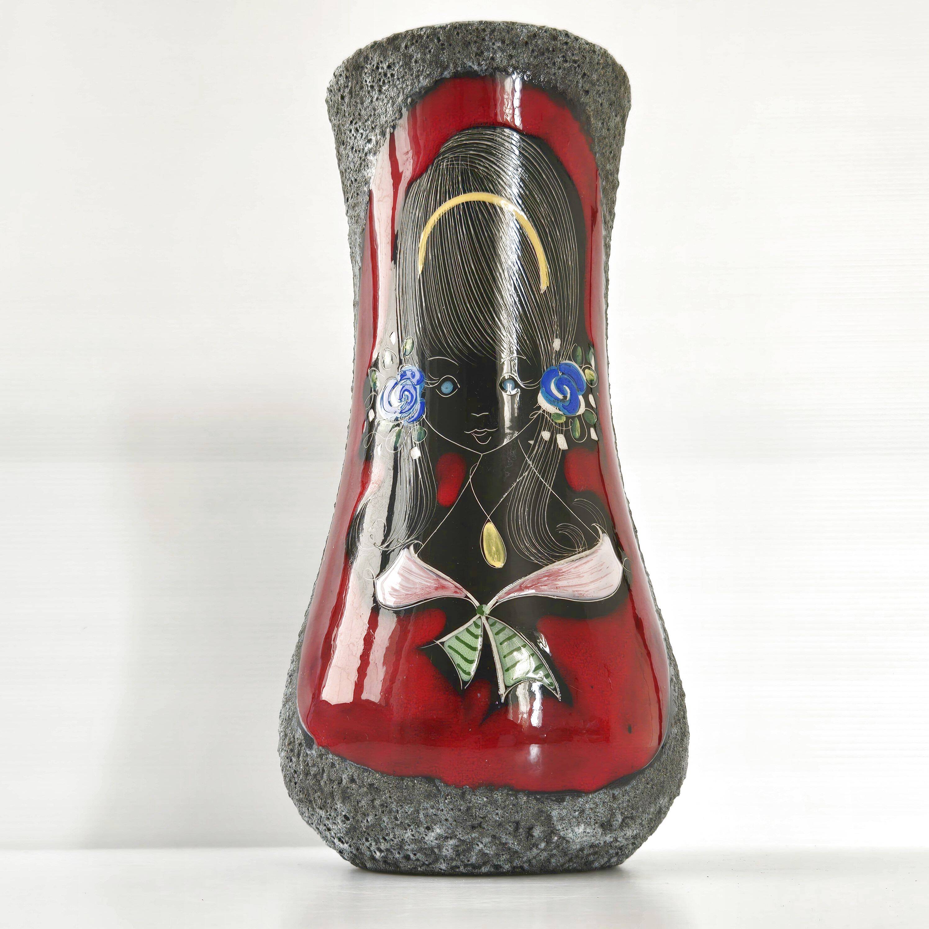 Vase italien Melior vintage 1950