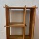 Regain homemade pine bookcase shelf
