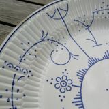Ensemble de 9 assiettes plates Copenhague de Royal Boch