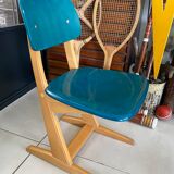 Casala vintage blue/green children's chair