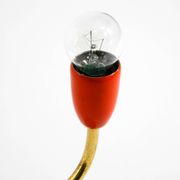 Beautiful original Mid Century Modern brass table lamp