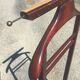 Valet de nuit italien en bois