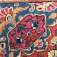 Carpet old Persian kashan done hand 136 x 201 cm