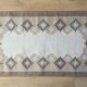 Tapis vintage en laine tissée à plat, style scandinave, années 1970