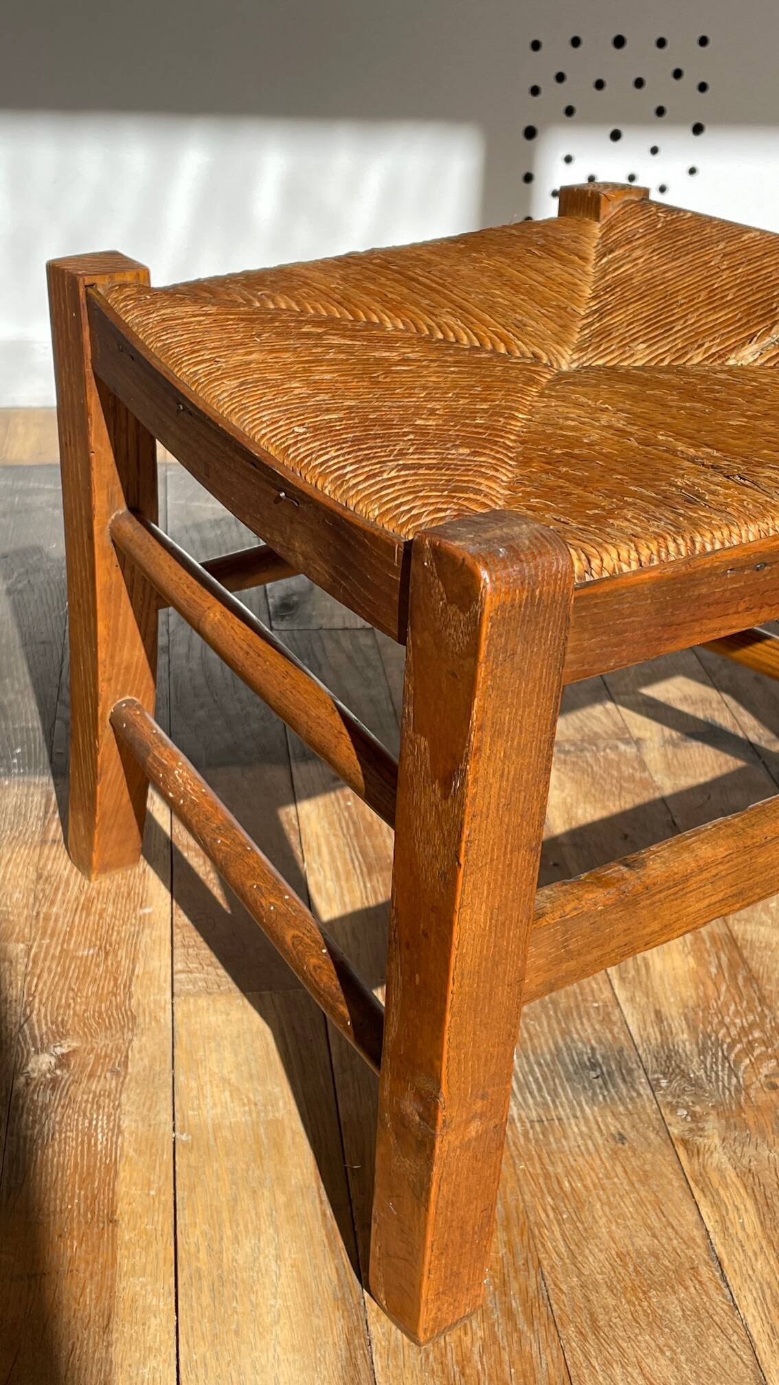 TABOURET Ancien Esprit CAMPAGNE