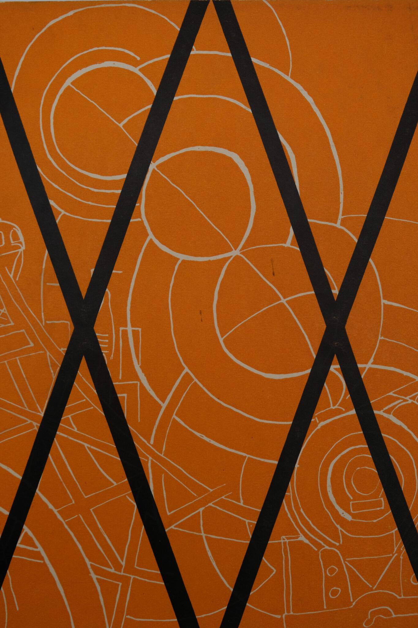 Robert delaunay: the iron lady - original lithograph