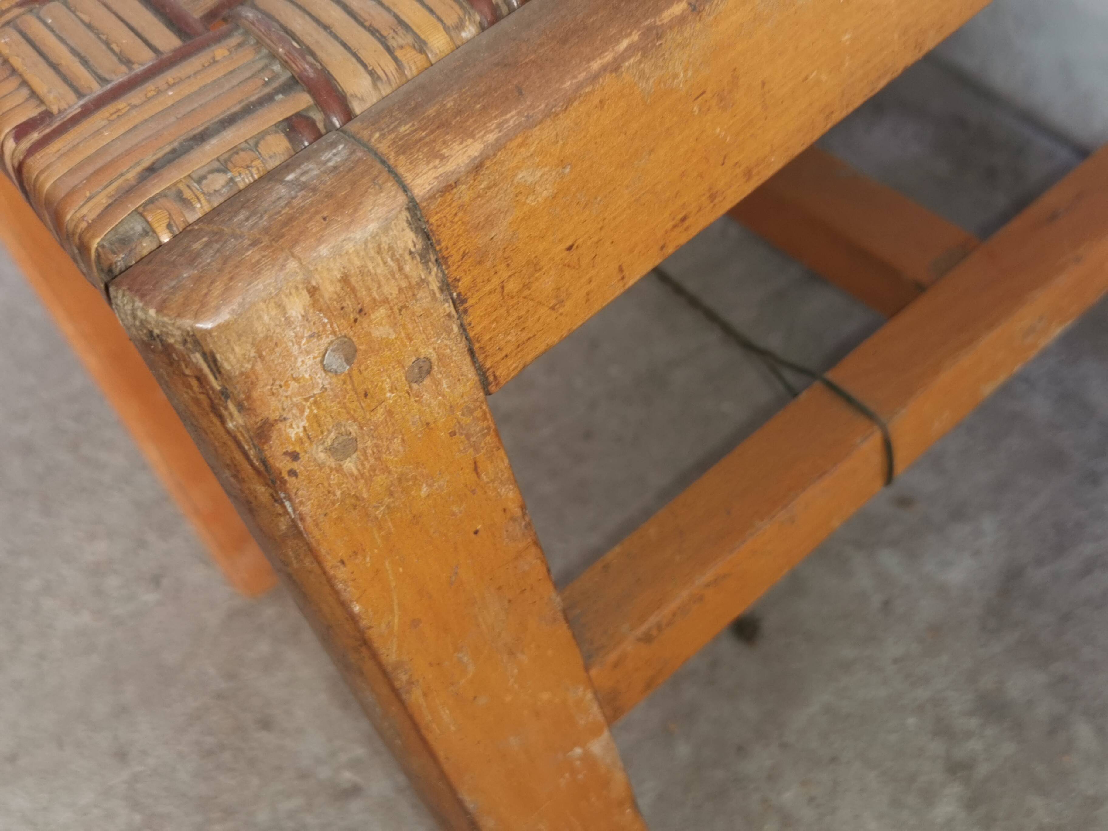 set of 4 chairs, vintage design