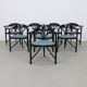 8x Dining Chair Model 81 by Thonet, 1980s