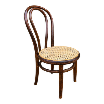Canned bistro chair