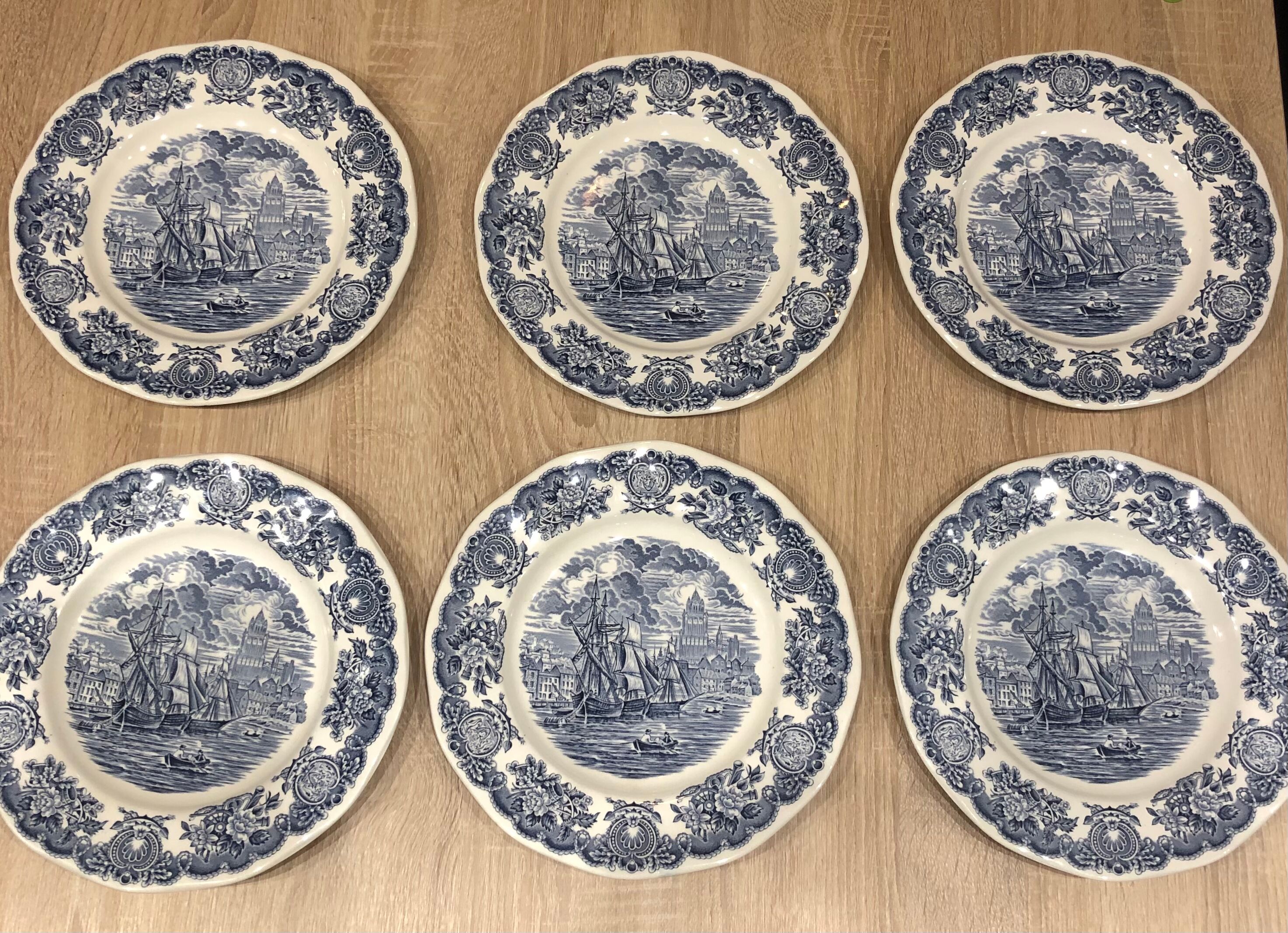 6-plate Serving Enoch Wedgwood