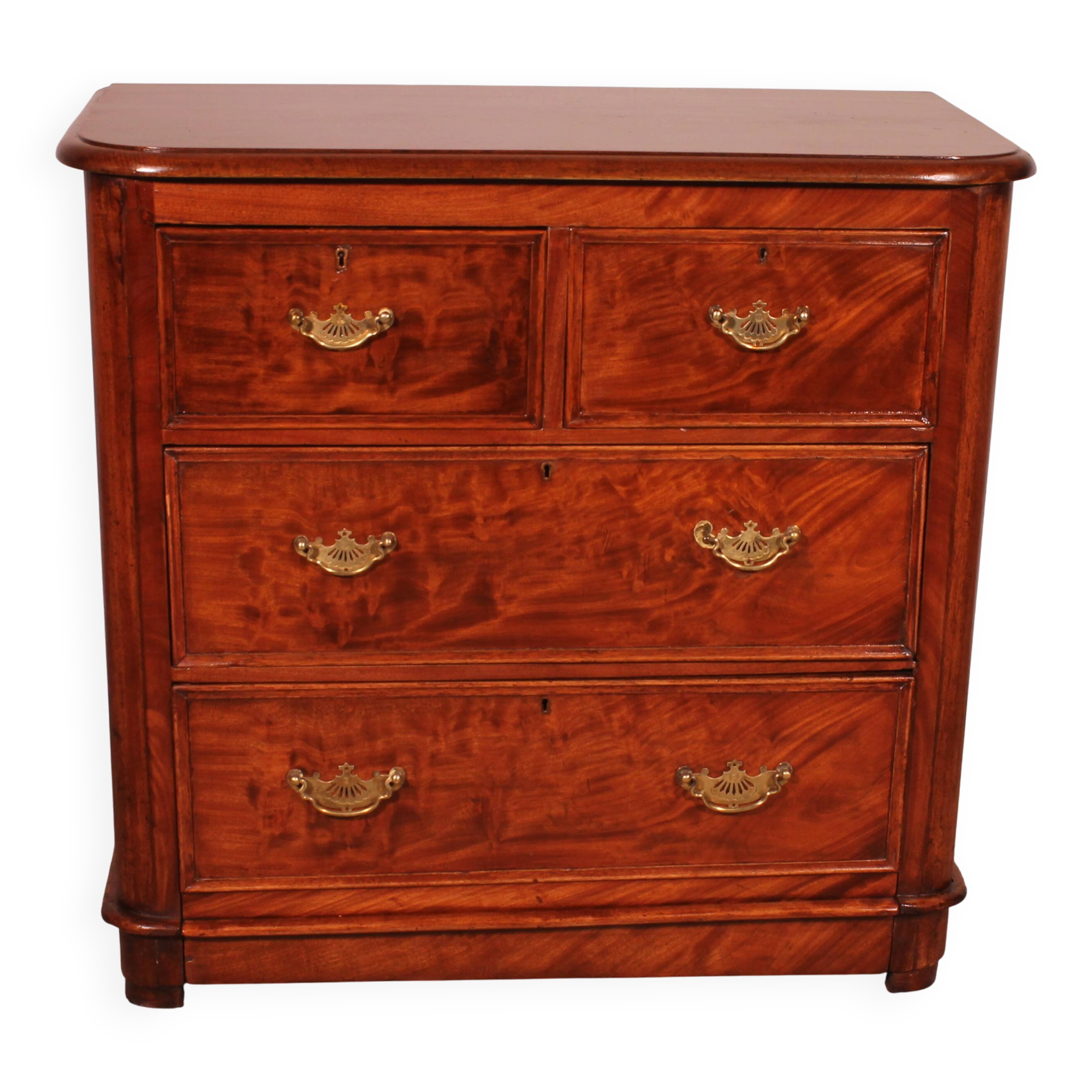 small mahogany chest of drawers - 19th century