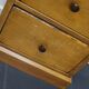 Antique dutch ochre drawer cabinet, early 20th century