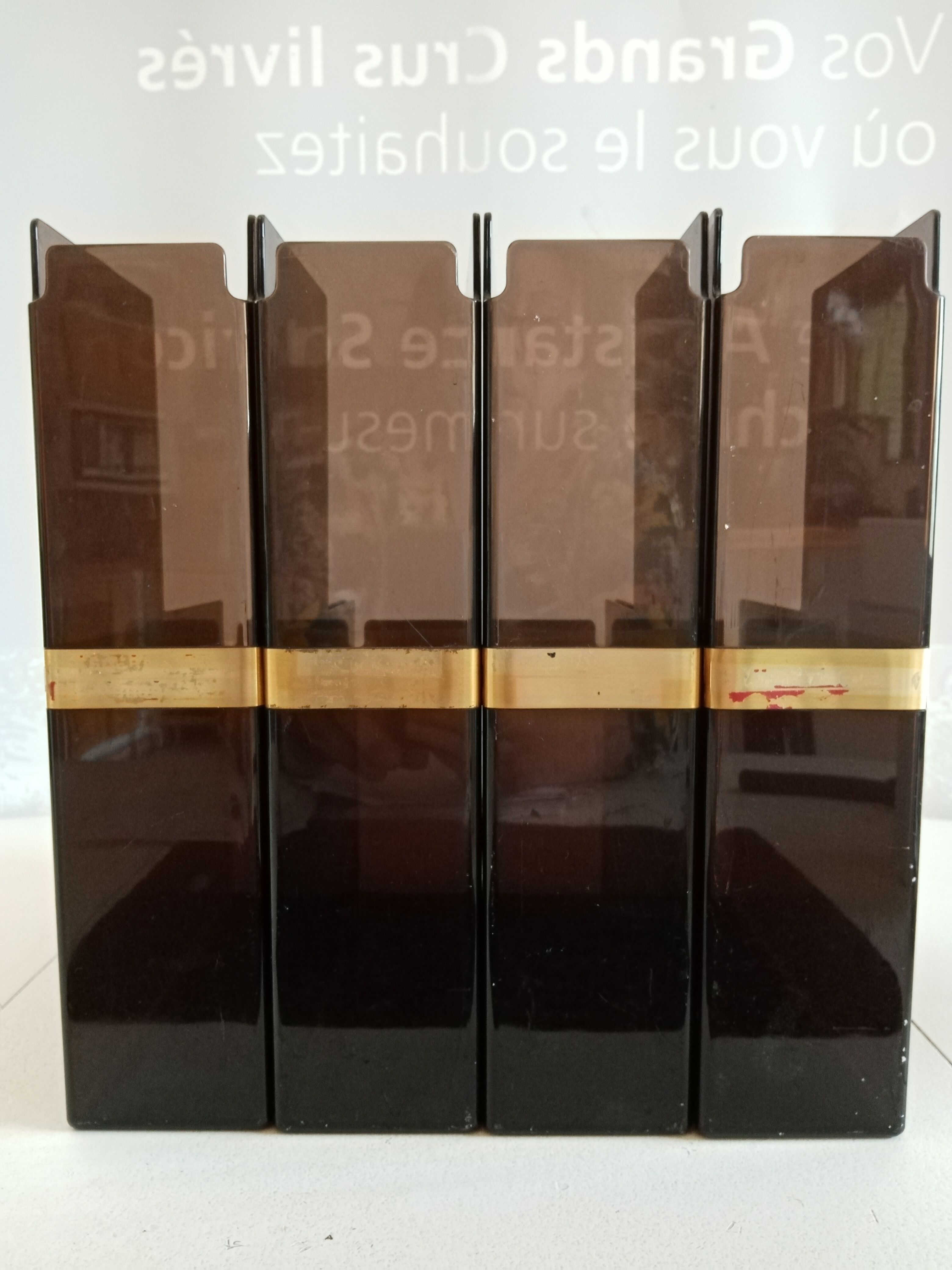 Vertical review door