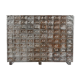 Industrial furniture with 100 metal lockers