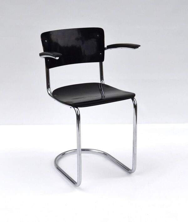 Chaise Bauhaus des années 1930 par W.H. Gispen