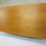 Scandinavian teak desk by Gunnar Nielsen Tibergaard, Denmark