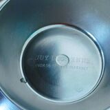 6 ice cream cups and a Guy Degrenne tray