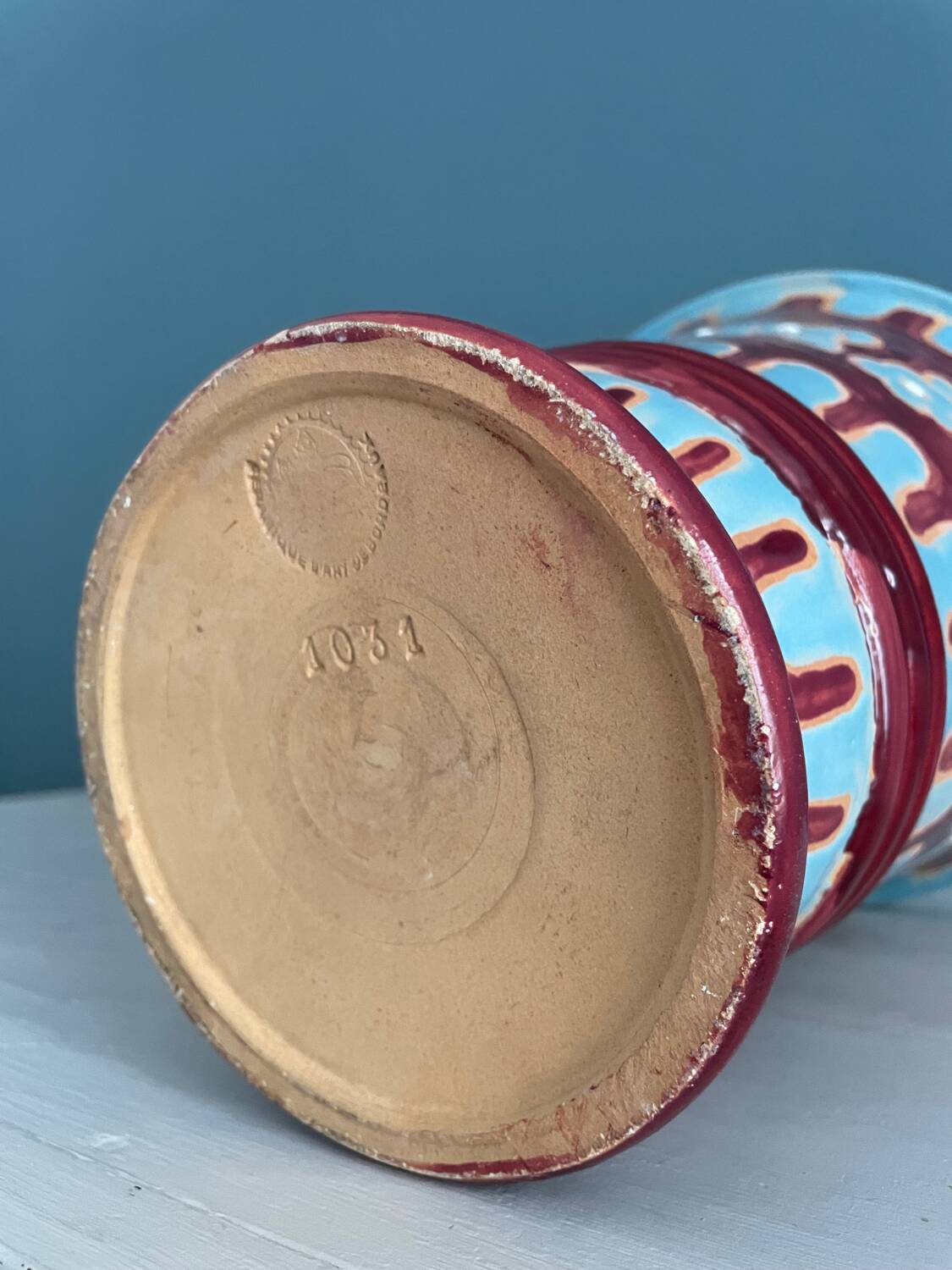 CAB Art Deco tulip vase