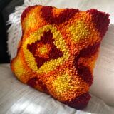 Coussin décoratif au Punch Needle 70