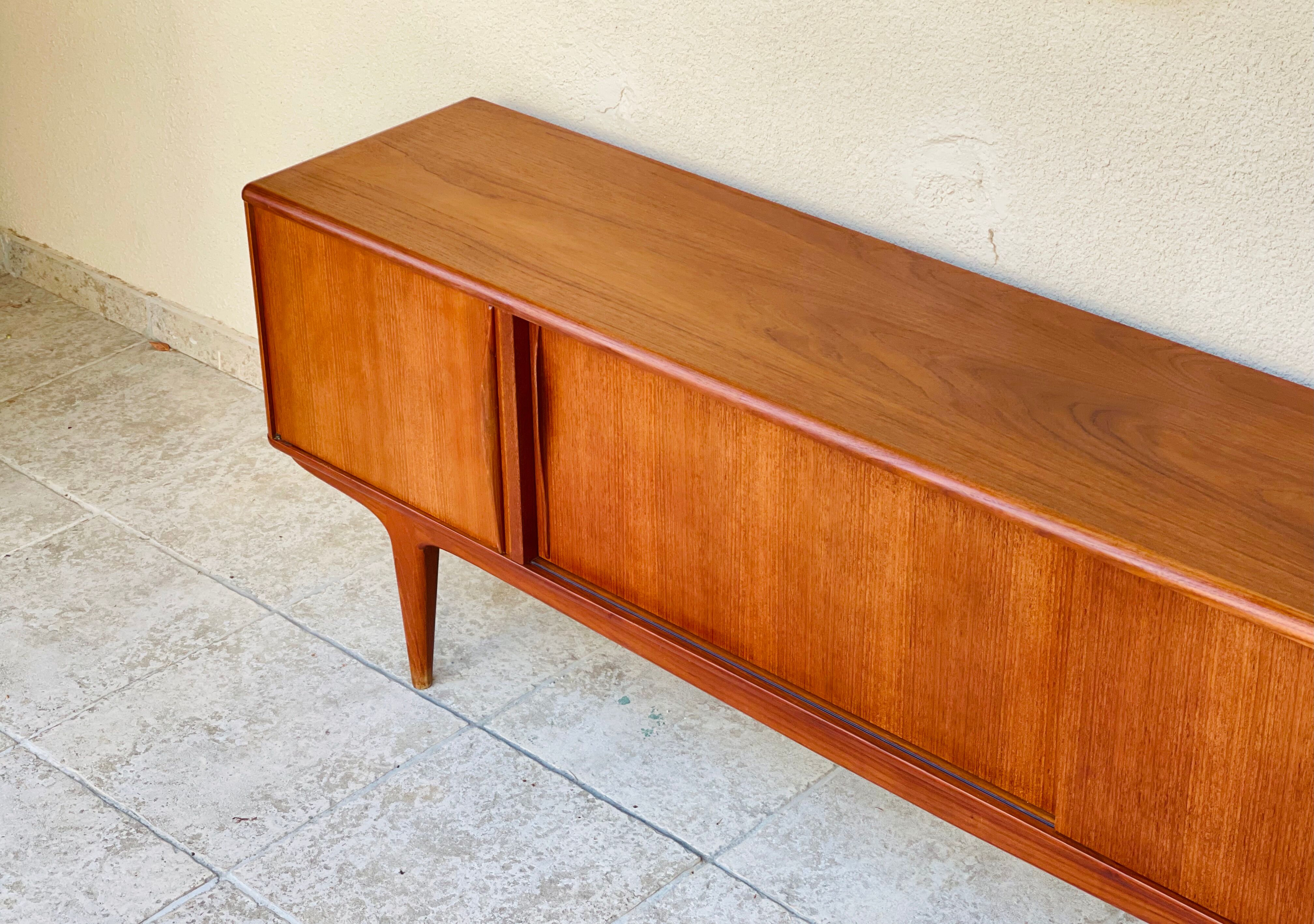 Scandinavian teak sideboard