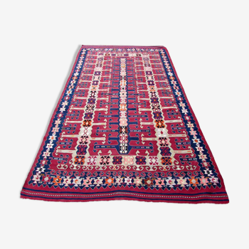 Antique carpet turkish anatolian handmade 153cm x 257cm1920s