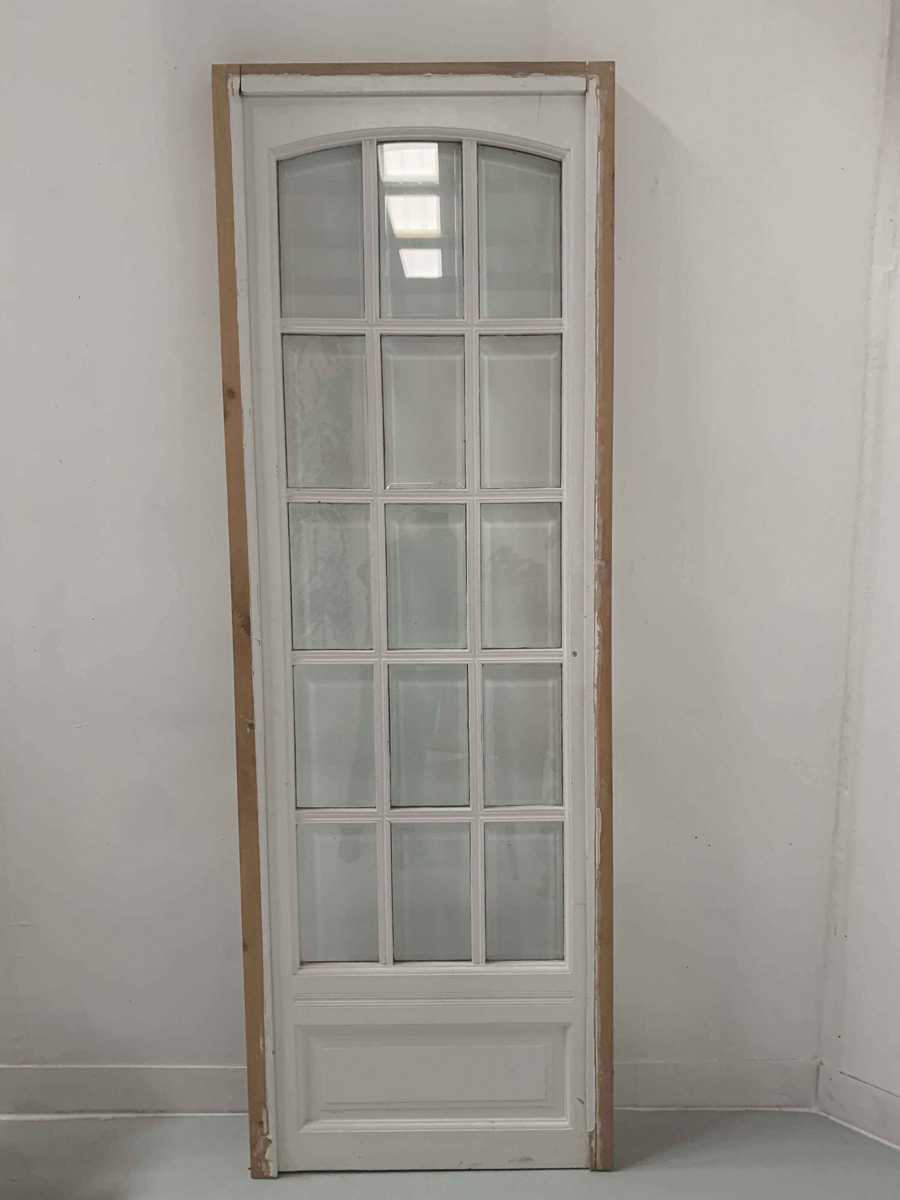 Partition doors A Small beveled tiles 20th century