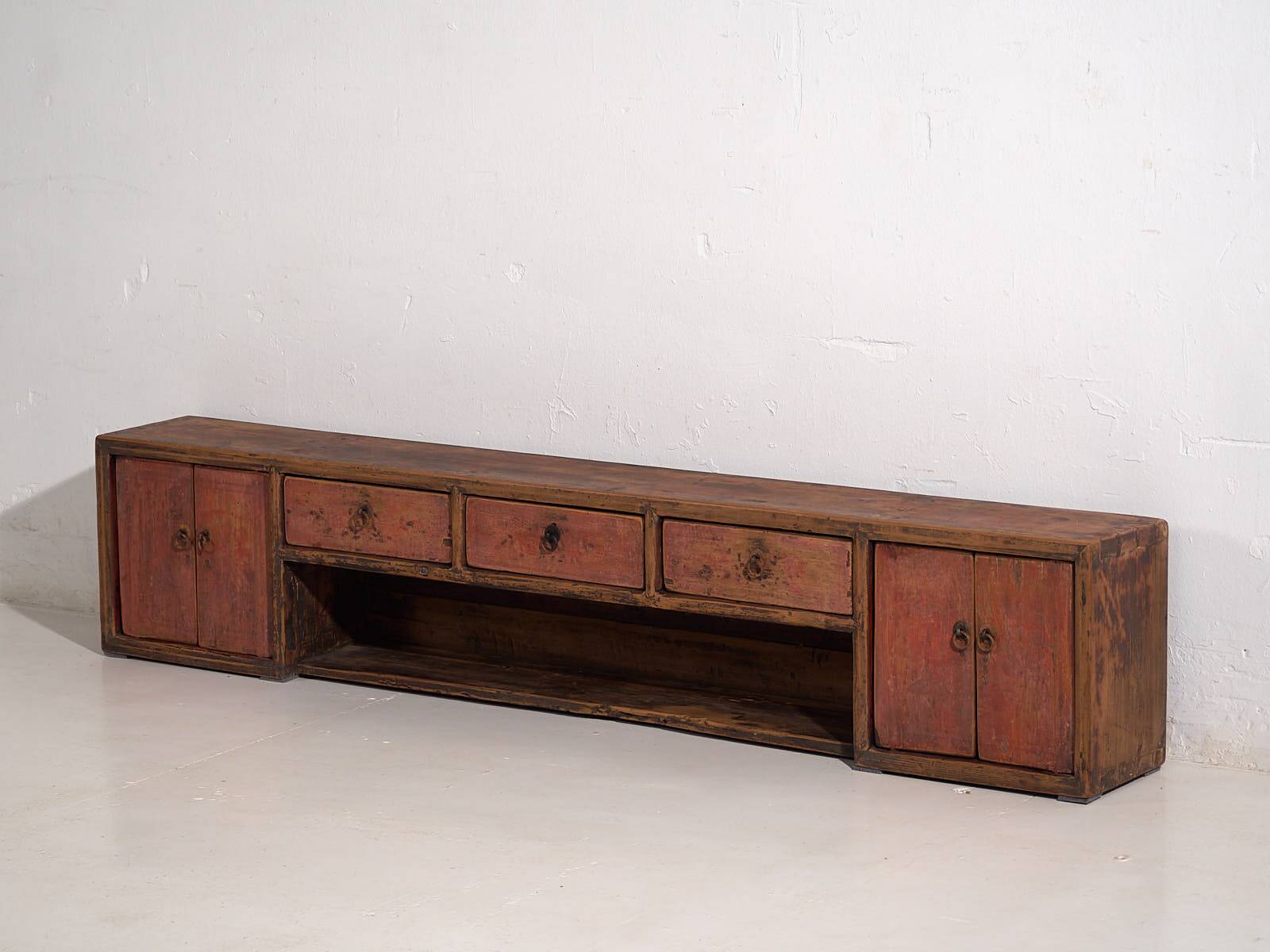Antique furniture with red patina (c.1900)