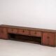 Meuble ancien à patine rouge (c.1900)