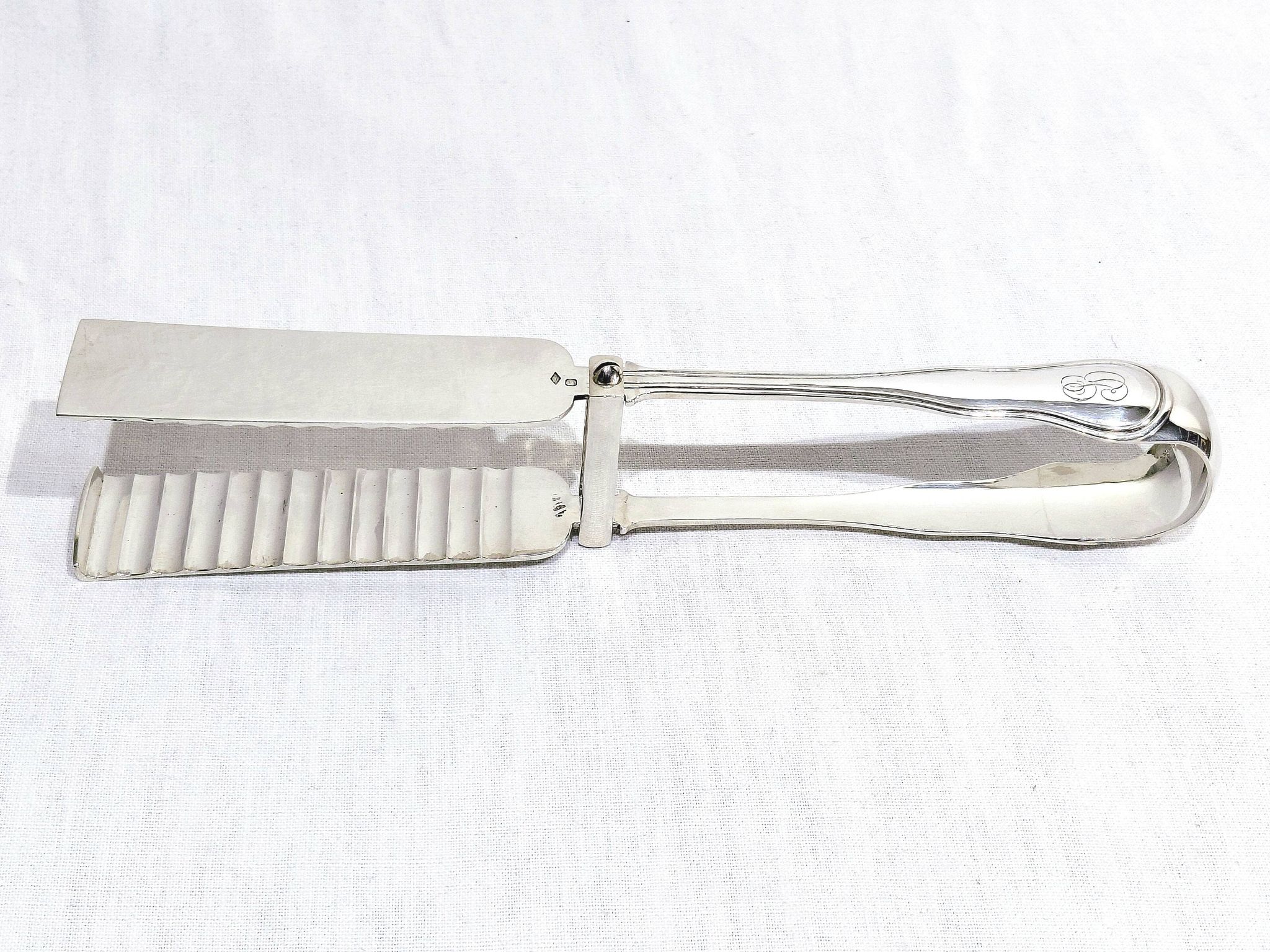 Boulenger - Pince à asperges en argent