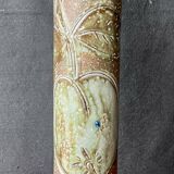 Large glazed stoneware bottle