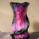 Large vase Vallauris vintage Brown-rose
