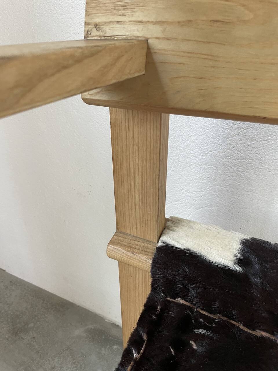 Oak chairs with armrests Ate Van Apeldoorn