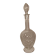 cut crystal wine carafe with a foot from "Lorraine", early 20th century