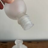 Vintahe Empoli Glass Decanter with Stopper, Italy, 1960s