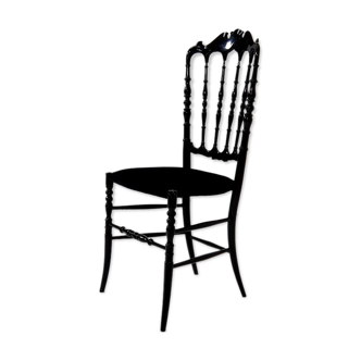 Decorative 'Chiavari' chair designed by Gaetano Descalzi