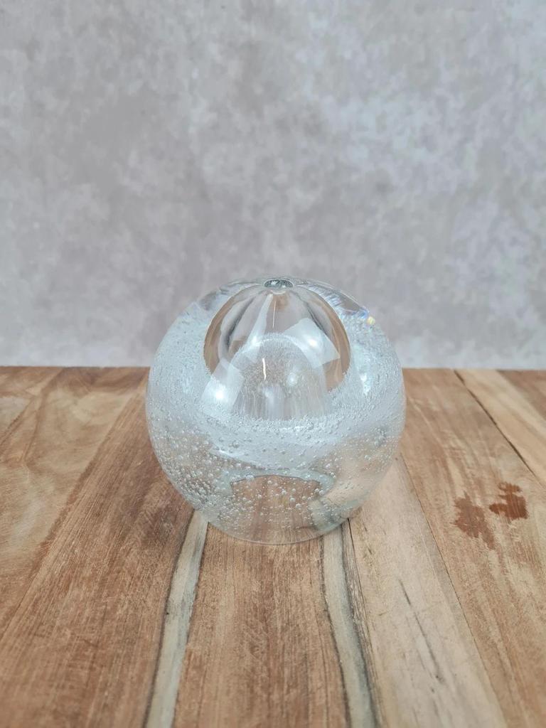 Bubble glass soliflore – Murano style