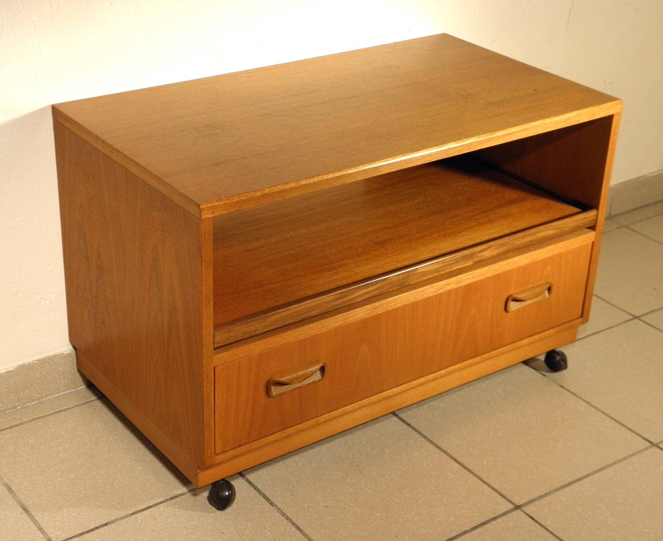 G-Plan teak TV cabinet from the 60s