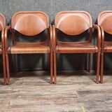 According to Tatra Pravenec: Set of 6 modular armchairs, 20th century