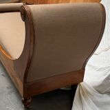 Récamier Empire (France, 19th century) with contemporary fabric