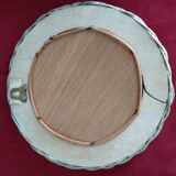 Miroir rotin 24 cm