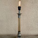 Vintage silver table lamp