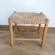 Tabouret paillé