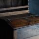 Primitive Folk Art Shelving Cupboard, France, 19th Century