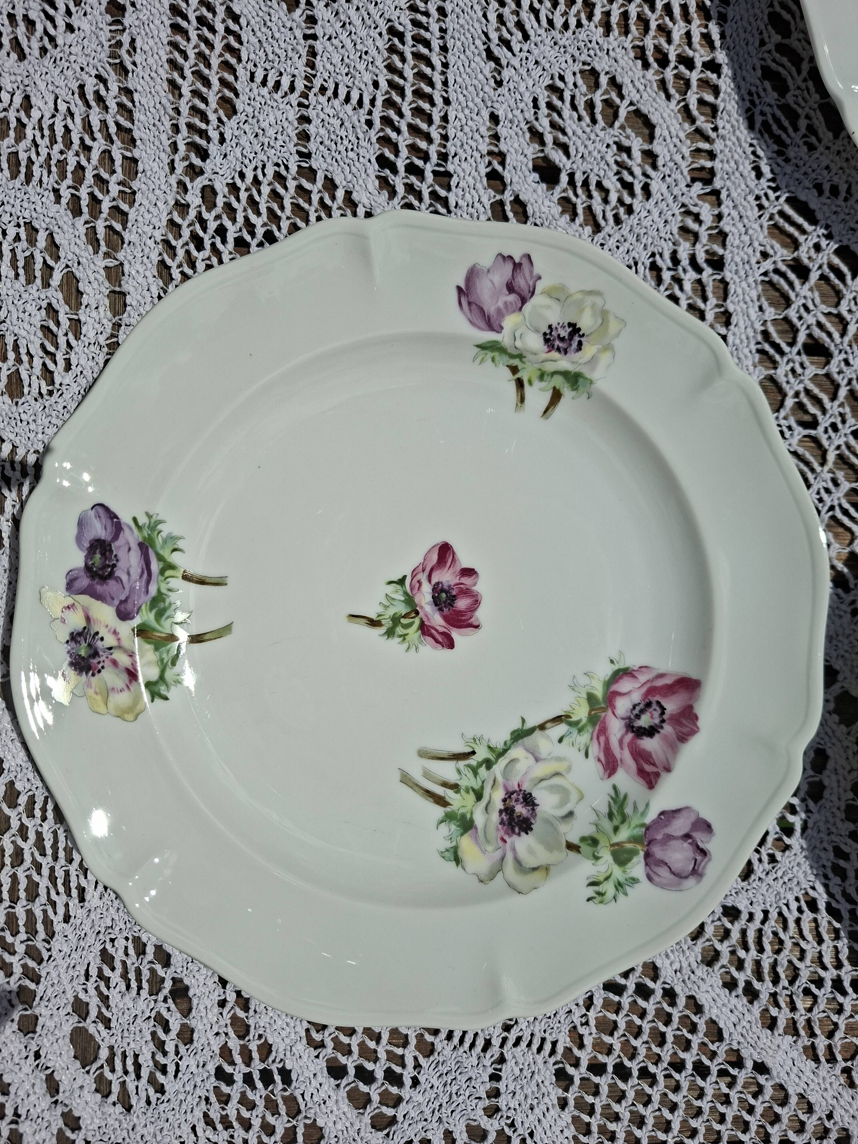 Flat Plates Limoges Unic Paris Former Royal Factory