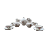 Tea service Sarreguemines "Armelle" 27 pieces